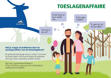 Gemeente biedt hulp aan gedupeerden kinderopvangtoeslag