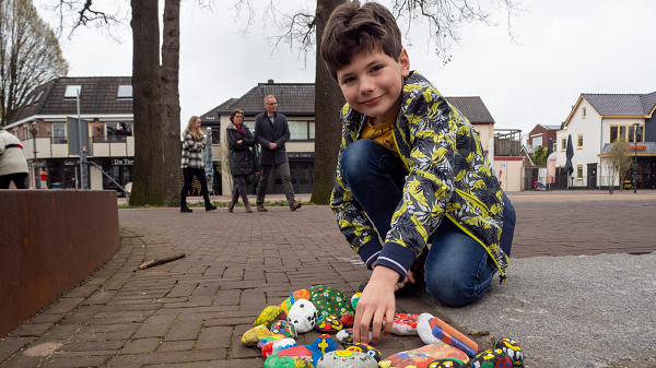 Kinderen verspreiden blijheid in Vaassen