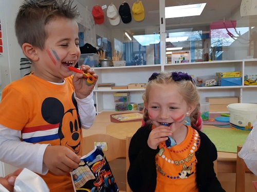 Koningsspelen bij de Krugerstee