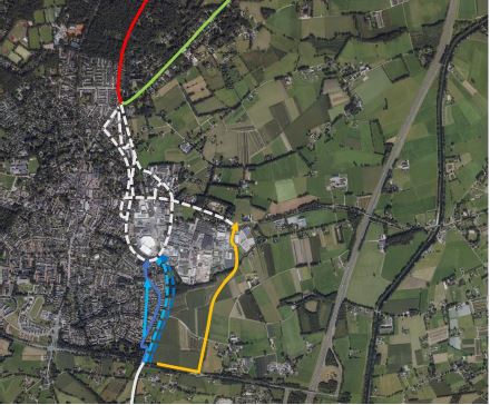 Verkenning drie mogelijke tracés door Epe voor vlotte en veilige fietsroute F50