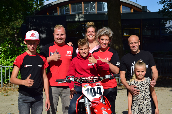 Droom komt uit voor motorcross talen Gio Veldhuis!