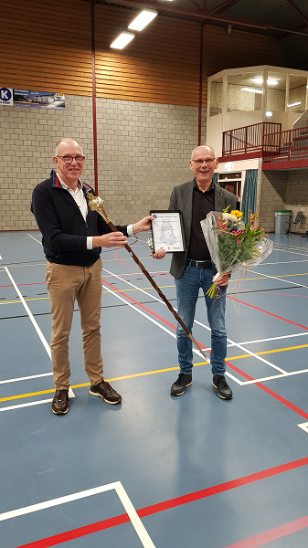 Chris Sangers neemt afscheid als tambour-maître bij VFC