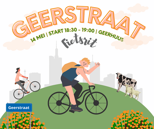 14 mei Fietsrit Buurtraad Geerstraat