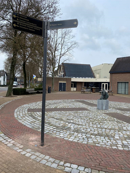 Voetgangersborden in Vaassen