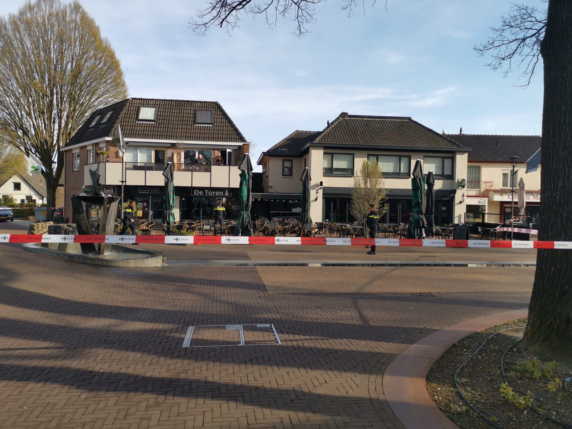 Gewapende man opgepakt bij de Toren