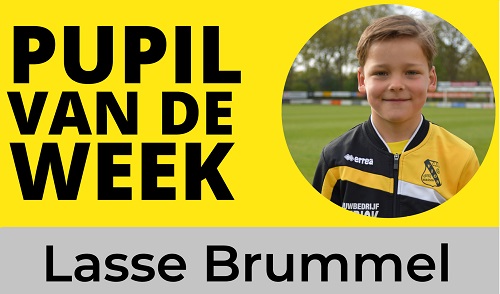 Lasse Brummel is pupil van de week bij Vios