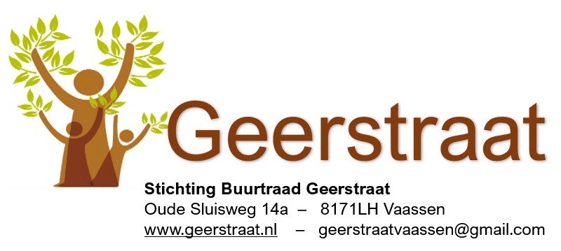 Nieuws van Buurtraad De Geerstraat