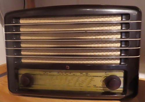 Oude radio’s in het Museum Vaassen Historie