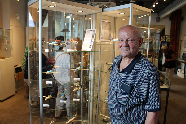 De vliegtuigen van Jan Oortwijn in Museum Vaassen Historie