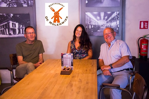 Aan tafel bij, de oprichters van Restaurant ‘De Molenwiek’