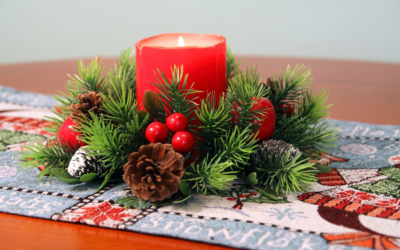 Kerststukjes maken in Emst.