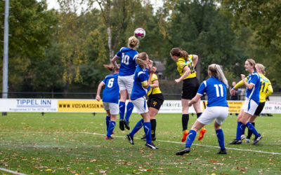 CSV Vios Vaassen Dames1 speelt kraker tegen Blauw Wit’66 uit Holten: