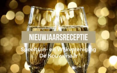Nieuwjaarsreceptie bij Speeltuin-wijkvereniging de Kouwenaar