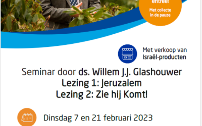 Ds. Willem J. J. Glashouwer spreekt in Epe