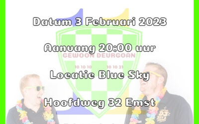 Tijd voor een feestje