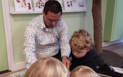 Opa & oma week bij KOM Kinderopvang