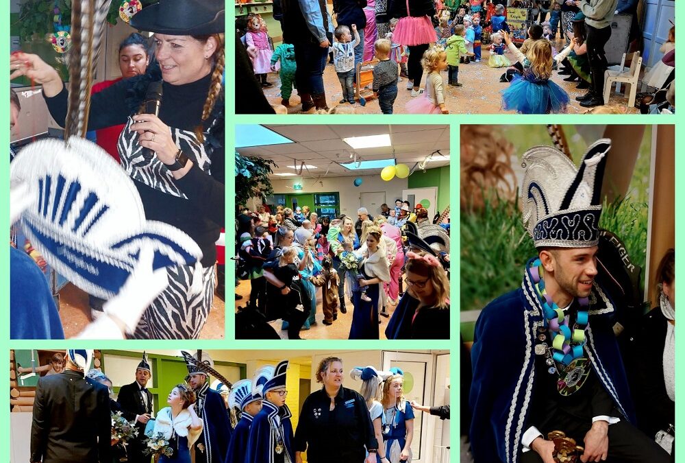 Carnaval van start bij KOM kinderopvang Vaassen.