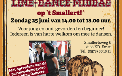 Line-dance middag ’t Smallert