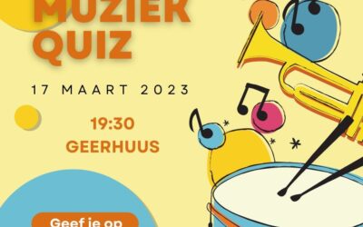 Muziekquiz bij de Geerstraat