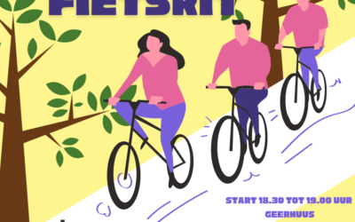 13 mei organiseert Buurtraad Geerstraat de jaarlijkse Huernink fietsrit