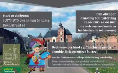 De Ridder en Jonkvrouwe tocht voor stoere jongens en meiden is weer begonnen