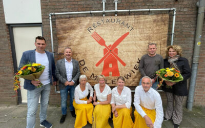 Restaurant De Molenwiek in Vaassen bedankt sponsoren