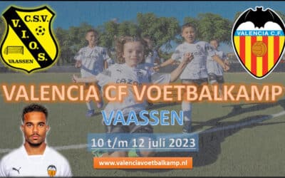 Valencia CF jeugdtrainers komen naar c.s.v. VIOS in Vaassen voor een training 3-daagse!