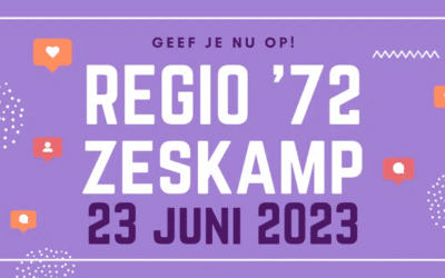 Regio’72 Zeskamp. Jij doet toch ook mee!