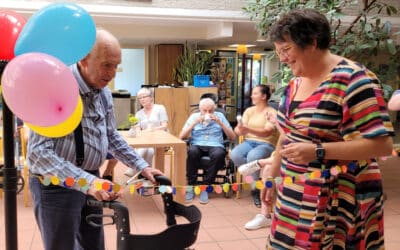 Opening Fietslabyrint bij woonzorglocatie De Speulbrink Vaassen