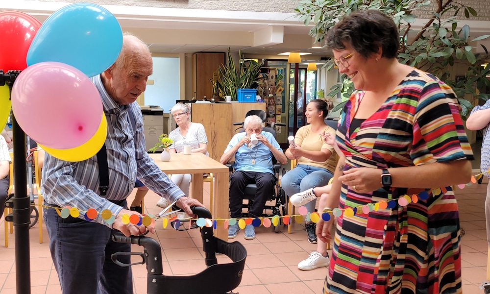 Opening Fietslabyrint bij woonzorglocatie De Speulbrink Vaassen