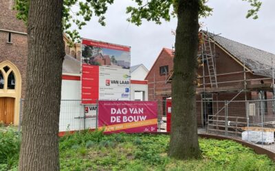 Bouwbedrijf van Laar stelt de bouwplaats van Het Nieuw Kerkelijk Centrum open voor publiek tijdens de Dag van de Bouw