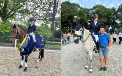 Liz ten Have en Marlon Somers naar NK dressuur
