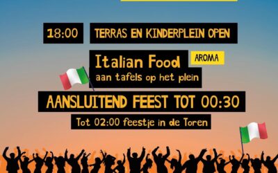 Italiaanse sferen tijdens het tweede Vaassense Zomerfeest.