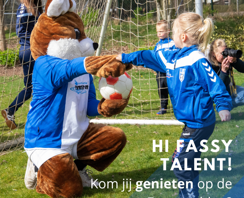 Jongste jeugd SV Vaassen  op speelse wijze actief