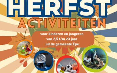 Koppel-Swoe en partners organiseren activiteiten voor kinderen en jongeren in de herfstvakantie