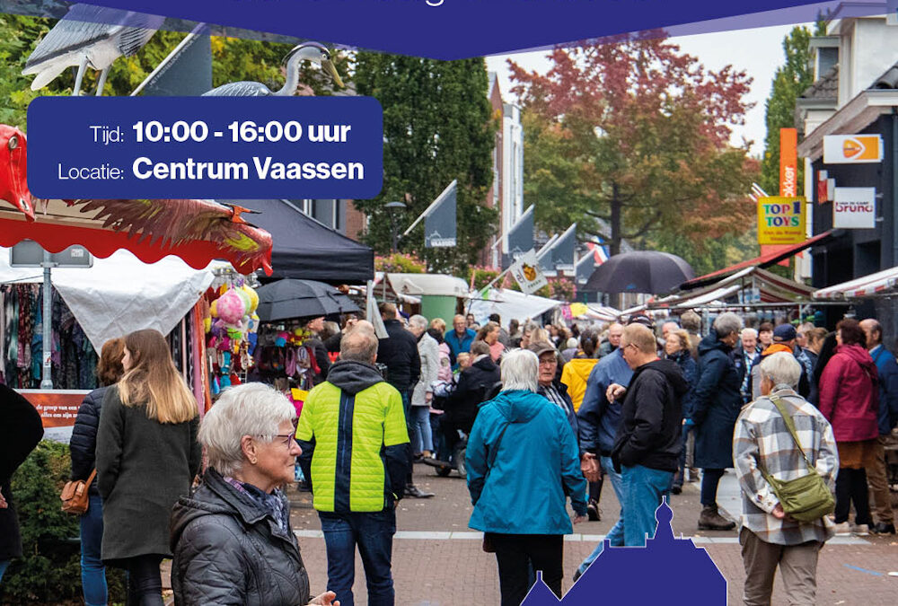 donderdag 12 oktober JAARMARKT VAASSEN