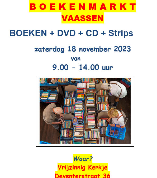 Boekenmarkt Vaassen