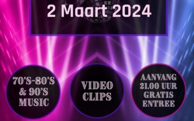 Disco Night bij Bar Café de Ruif in Vaassen
