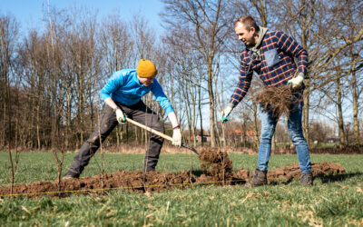 Inwoners Emst en Wenum planten streekeigen bomen en struiken