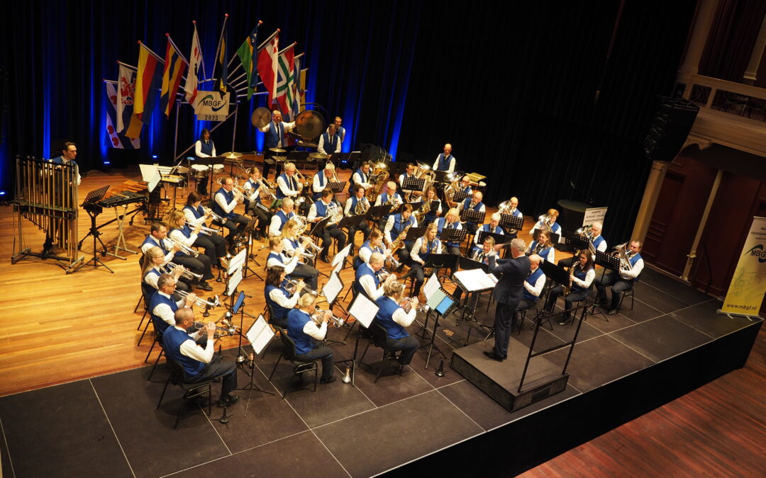 ‘Radio VFC’ tijdens voorjaarsconcert Vaassens Fanfare Corps