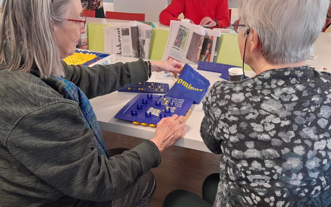 Gezellige spelletjesmiddag bij bieb Epe