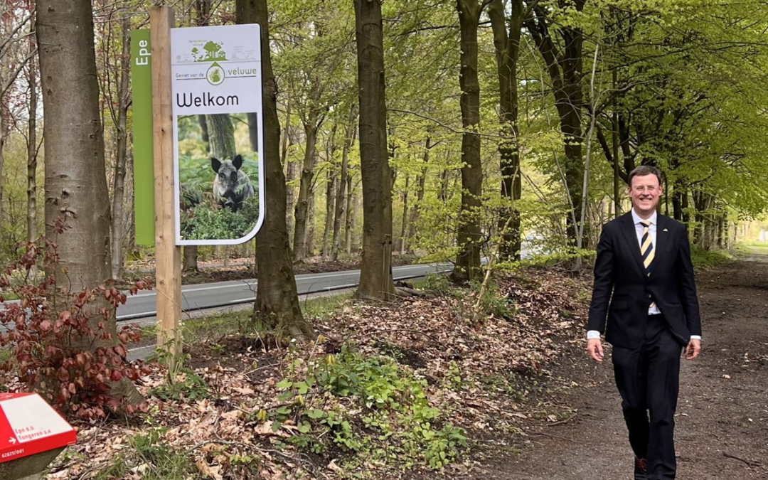 Nieuwe welkomstborden in de gemeente 