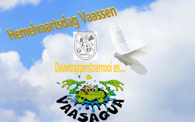 Het 50e Dauwtrapperstoernooi BC’70 op Hemelvaartsdag en Vaasaqua!