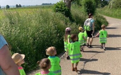 Kleuter- Avondwandelvierdaagse Vaassen 2024 bij de Kouwenaar