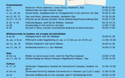 VVV AGENDA JULI 2024
