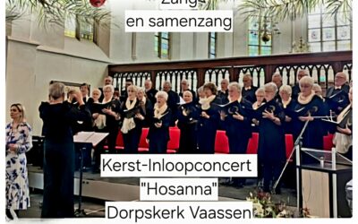 Inloopconcert “Hosanna”in Dorpskerk Vaassen