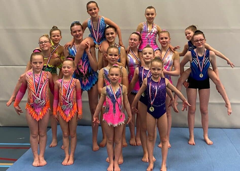 Medaillewinst voor Sportacrobatiek Vaassen