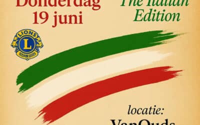 Lions Haringparty 2025 – La Dolce Vita in Epe: Haring happen in Italiaanse sferen.