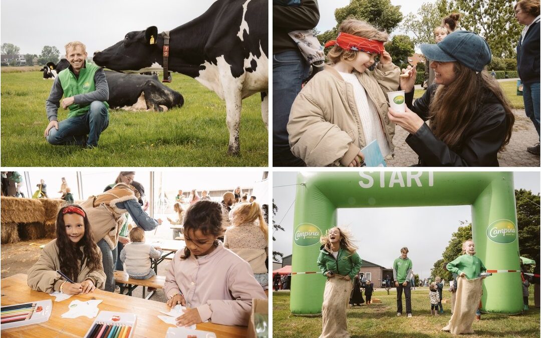 2e Pinksterdag Campina open boerderijdag ook bij de familie Straatman in Vaassen