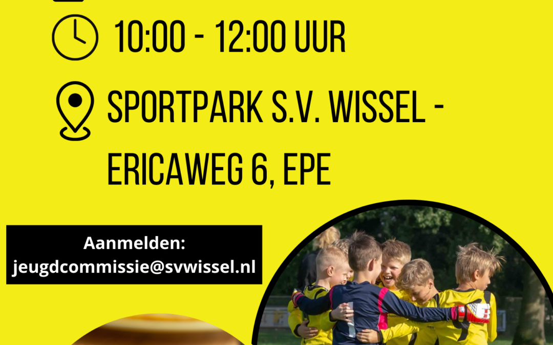 Pannenkoekentraining bij s.v. Wissel – Gratis en voor iedereen!